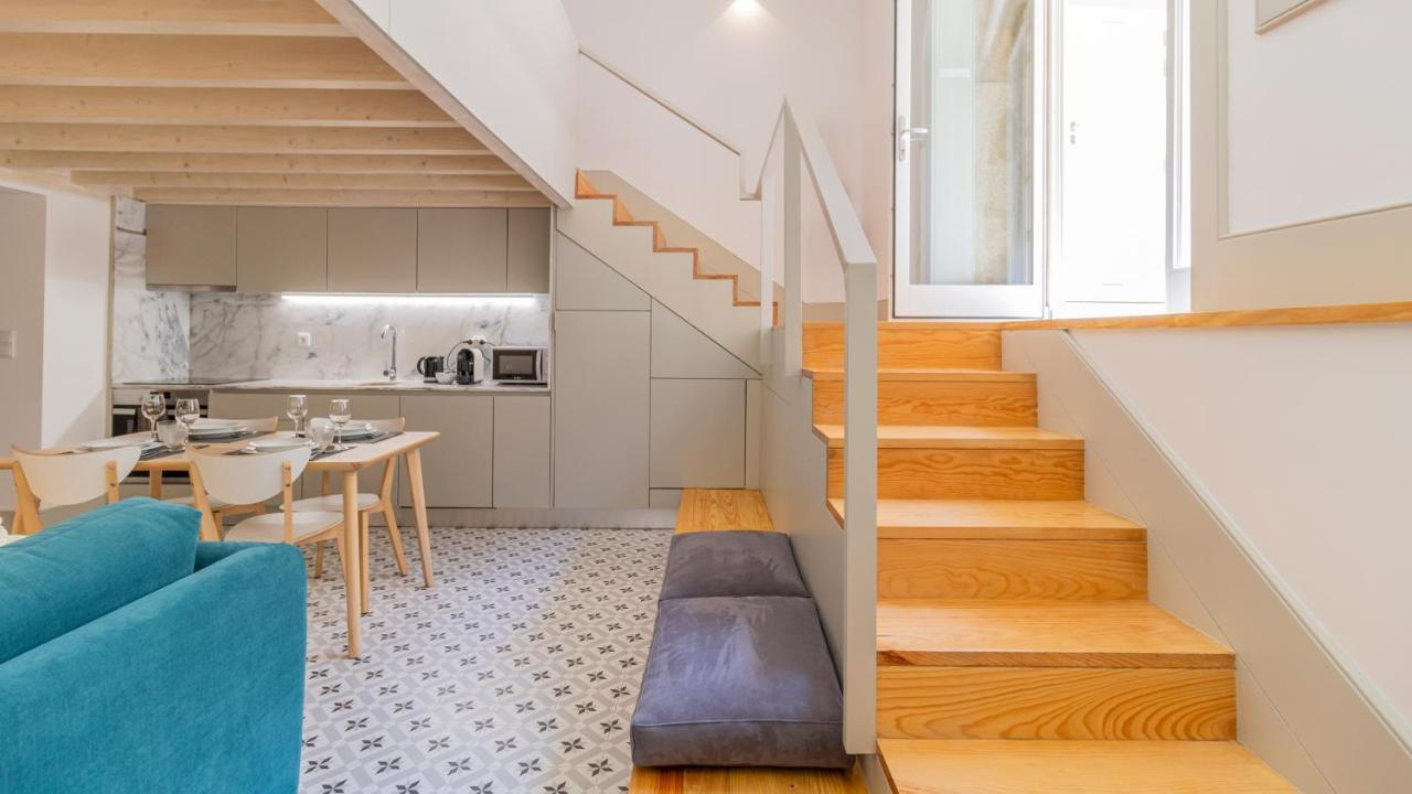Central Stunning Duplex W/ Patio By Lovelystay Porto Eksteriør billede
