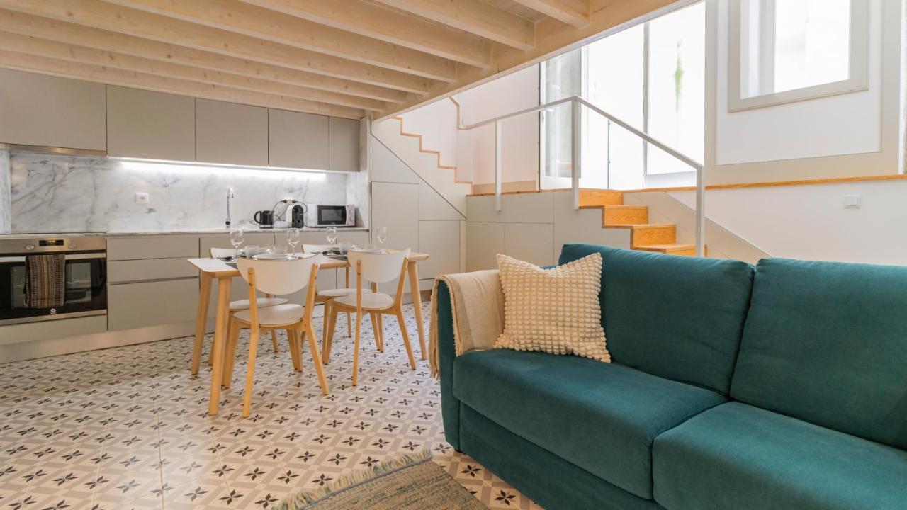Central Stunning Duplex W/ Patio By Lovelystay Porto Eksteriør billede